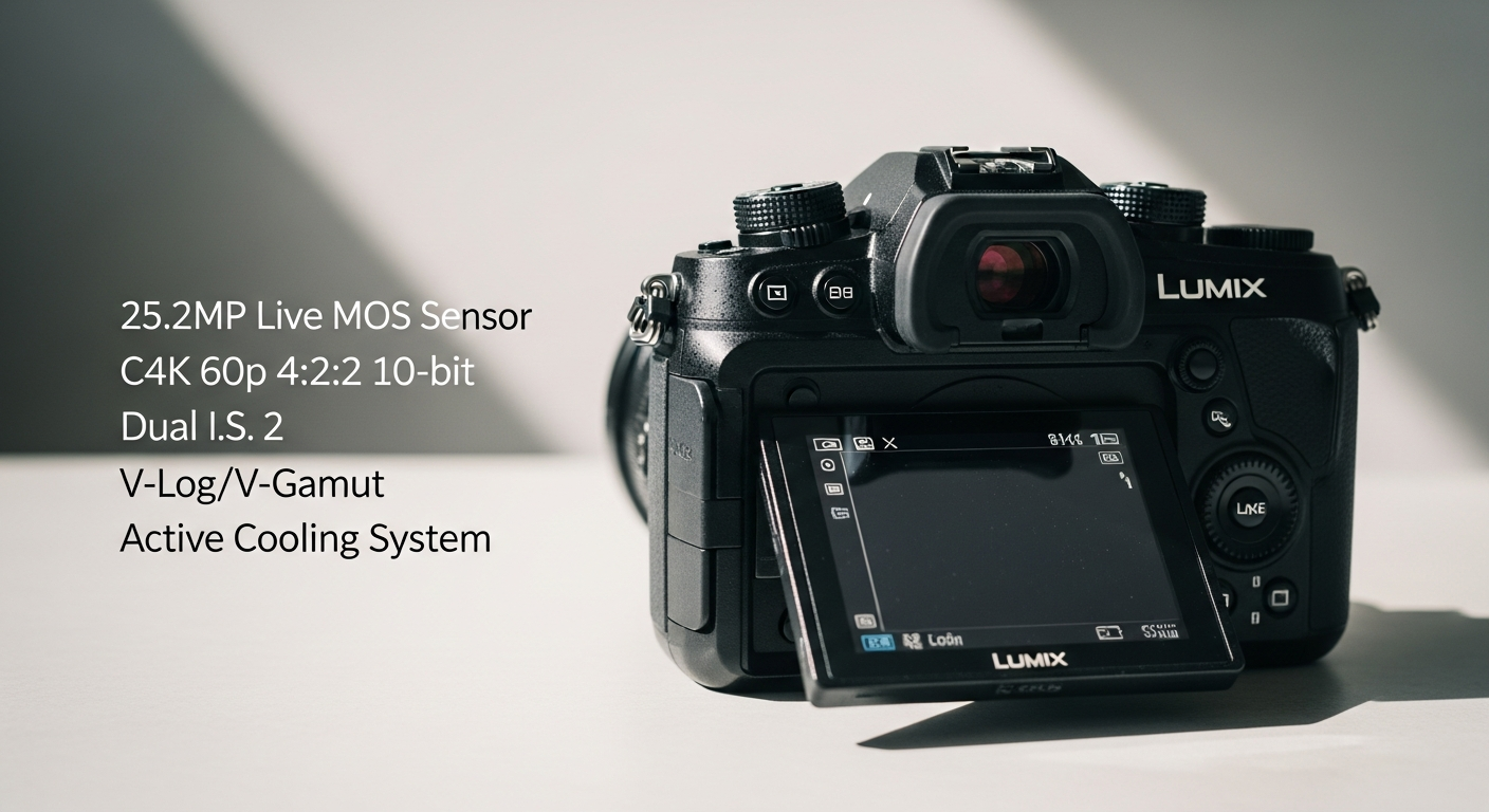 Panasonic Lumix GH6 como mejor cámara de video general en 2026