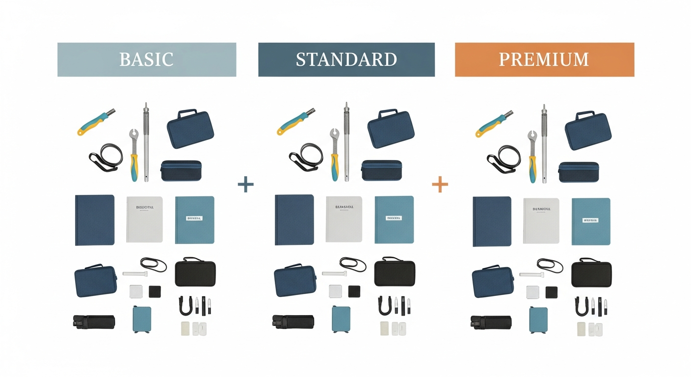 Comparativa de kits Ajax para diferentes tipos de propiedades