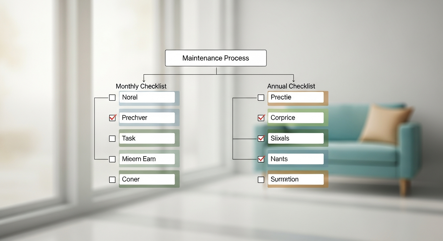 Diagrama de mantenimiento preventivo para sistemas Ajax