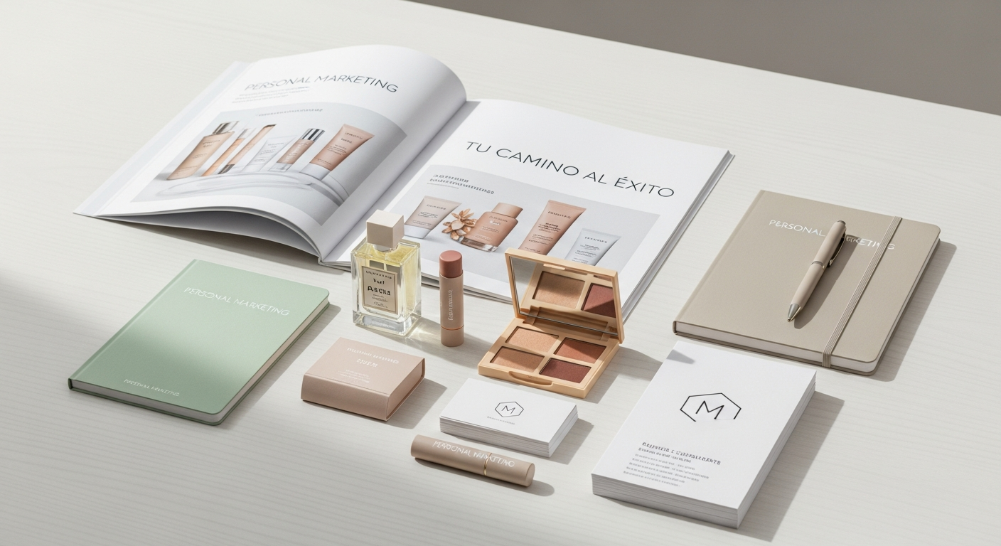 Kit de inicio Marketing Personal productos variados