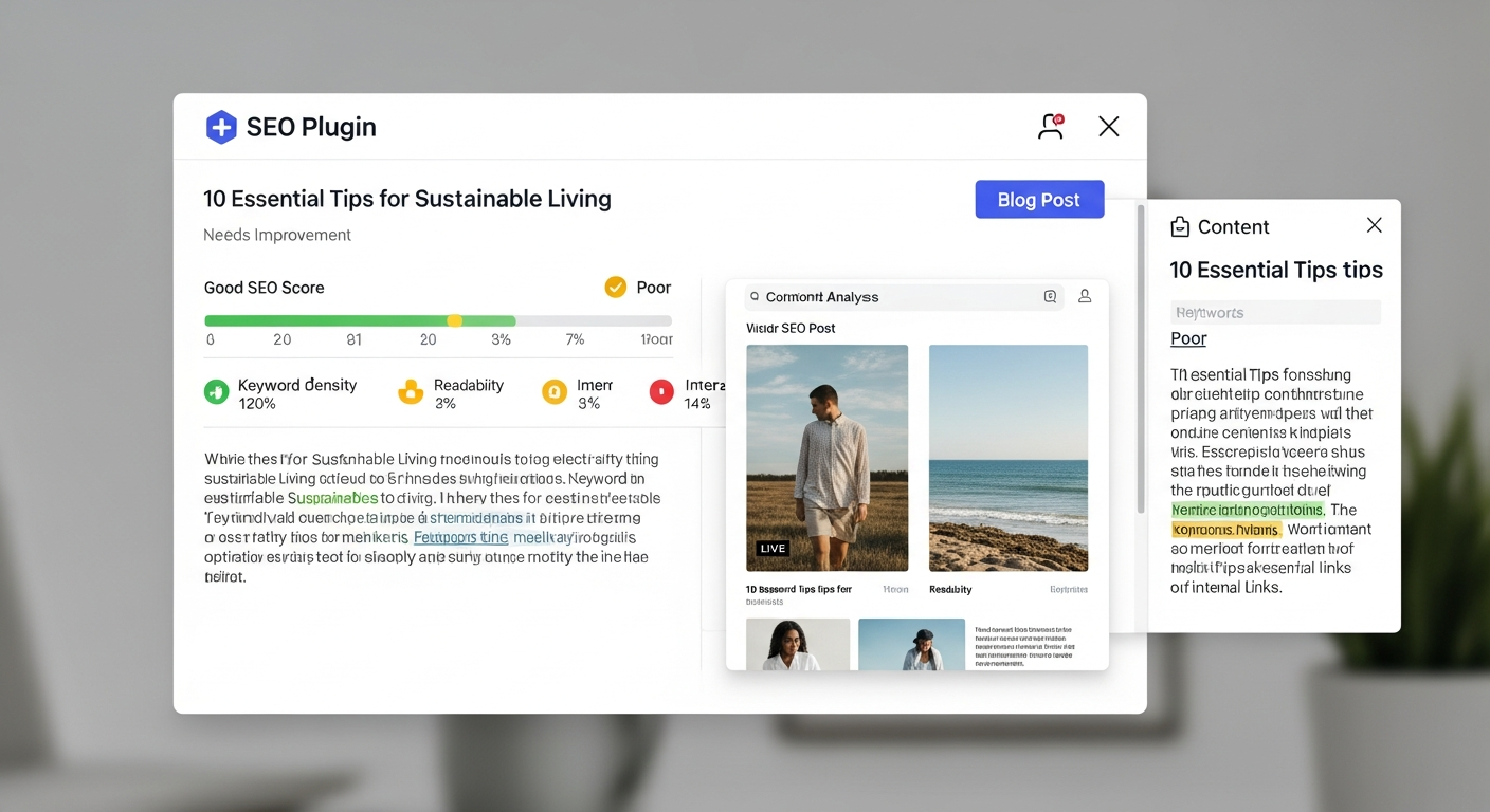 Análisis de contenido SEO con plugin WordPress